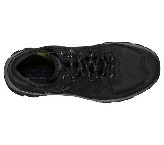 Zapatos Sin Cordones Skechers Hombre - Ralcon Negro EHNXR3287